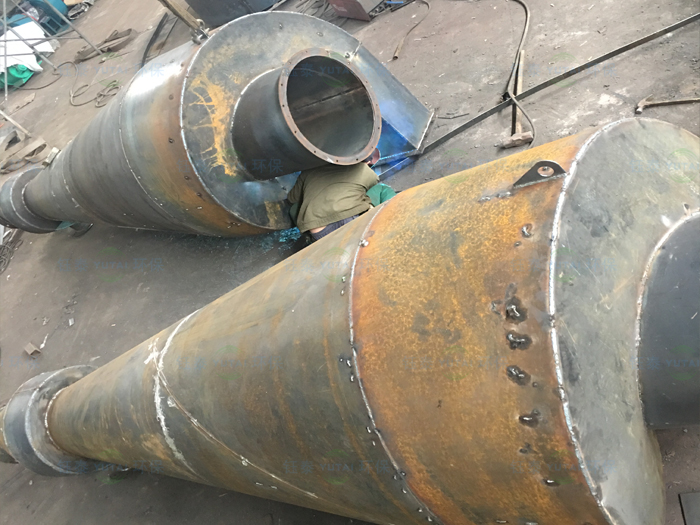 廊坊(fāng)化工廠定製旋風除塵器 廊坊化工廠定製(zhì)旋風除塵(chén)器
