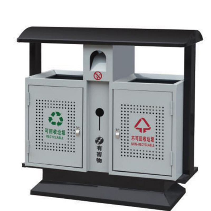衝孔垃圾桶