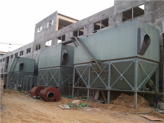 保（bǎo）定定興縣王經理定購的有機（jī）肥生（shēng）產線除塵器已發貨