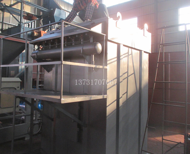 陝西寶雞磚機設備(bèi)配套120袋除(chú)塵器發貨 陝(shǎn)西(xī)寶雞磚機設(shè)備配套(tào)120袋除塵(chén)器發貨