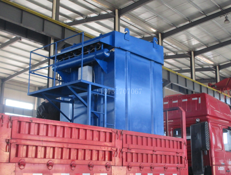 保定安（ān）新縣蘆葦破碎機布袋除塵器今日發貨