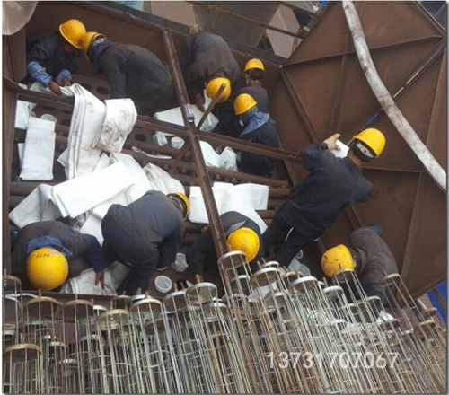 除塵（chén）器（qì）布袋的安裝技（jì）巧