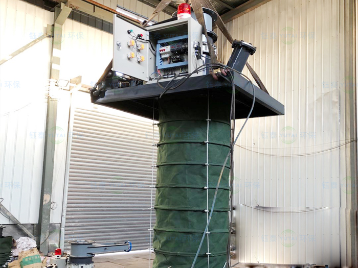 唐山粉（fěn）庫幹灰散裝機一台發貨