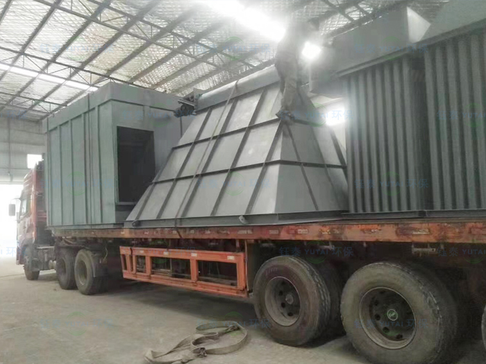 湖（hú）北（běi）襄（xiāng）陽鑄造廠廢樹脂砂（shā）再生生產線布袋除塵器（qì）發貨