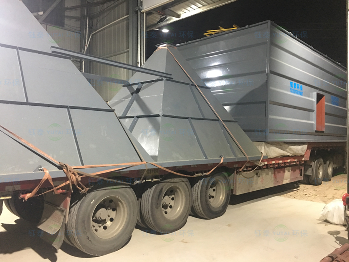 江西鷹潭銅冶煉（liàn）爐煙氣處（chù）理布袋除塵器發貨