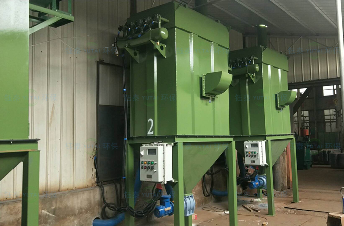 廣東佛山五金廠防爆布袋除塵器安（ān）裝運（yùn）行