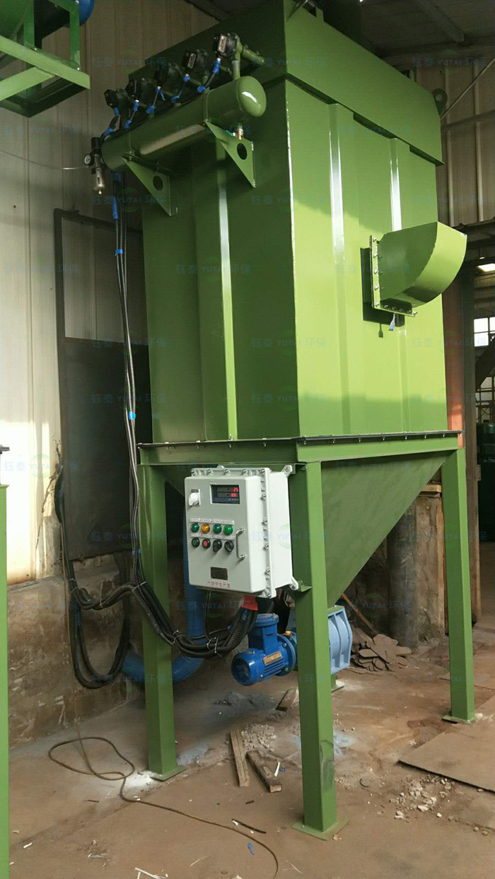 廣東佛（fó）山五金廠防爆布袋除塵器安裝運行