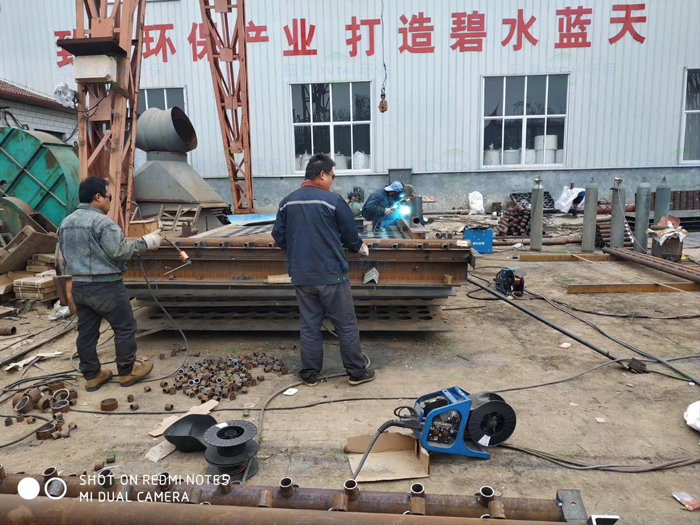 堅（jiān）守（shǒu）崗位迎接新年（nián）　鈺泰環保工（gōng）人不（bú）畏嚴寒（hán）搶生產