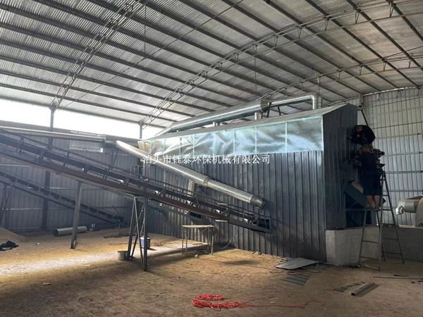 保定定興縣沙子烘幹用DMC-360脈衝（chōng）布袋除塵（chén）器發貨