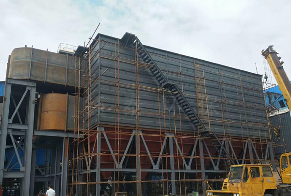 蘭炭烘幹氣箱脈衝（chōng）布袋除塵器