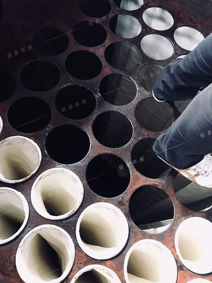 除塵（chén）器更換布袋