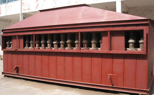 河北廊坊陳（chén）經理定購的20T陶瓷多管旋風除塵（chén）器已發貨