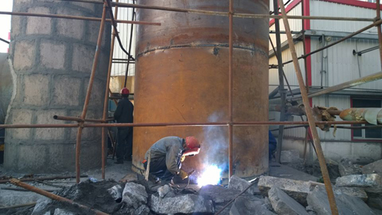 張家口供熱公（gōng）司鍋爐除塵器主體改（gǎi）造工程已完工