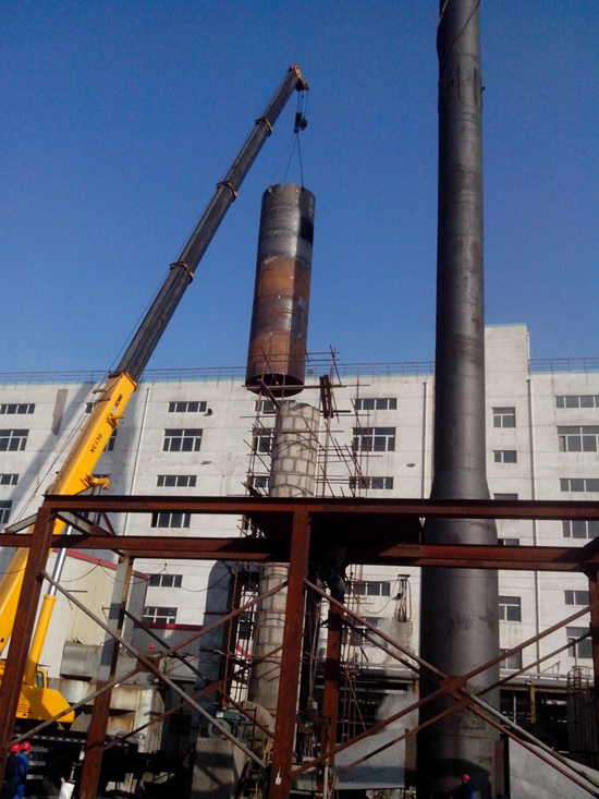 張家口供（gòng）熱公司鍋爐除塵器主體改造工程（chéng）已完（wán）工