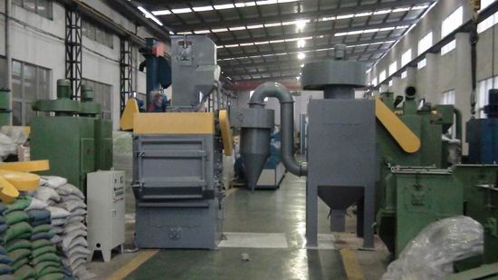 陝西榆林汽車配件廠司經理定購的拋丸機除塵器已發（fā）貨