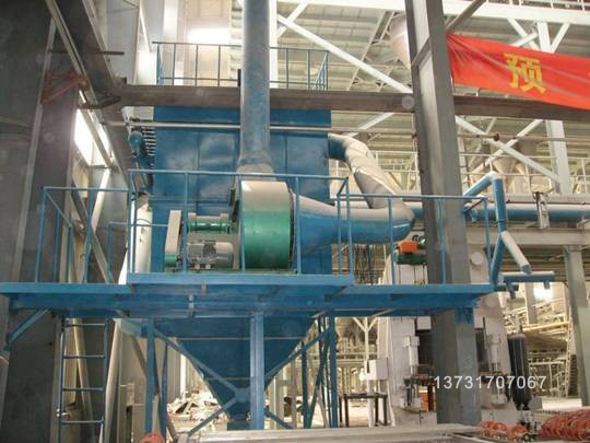 山東（dōng）陶瓷廠噴霧幹燥塔除塵器已發貨