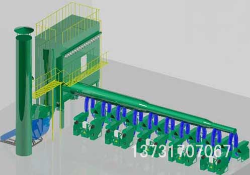 山東煙台王經理定購的砂輪機拋光除塵（chén）器已發貨