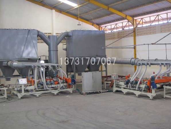 河北高邑武經理定購的磨邊機除塵器已交付（fù）使用