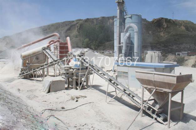 河南焦（jiāo）作吳經理金剛（gāng）砂生產線布袋除塵（chén）器投入（rù）使用