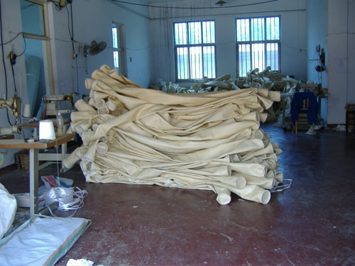 福州陳經（jīng）理定購的生物質鍋爐除塵布袋與除塵骨架今日已發貨